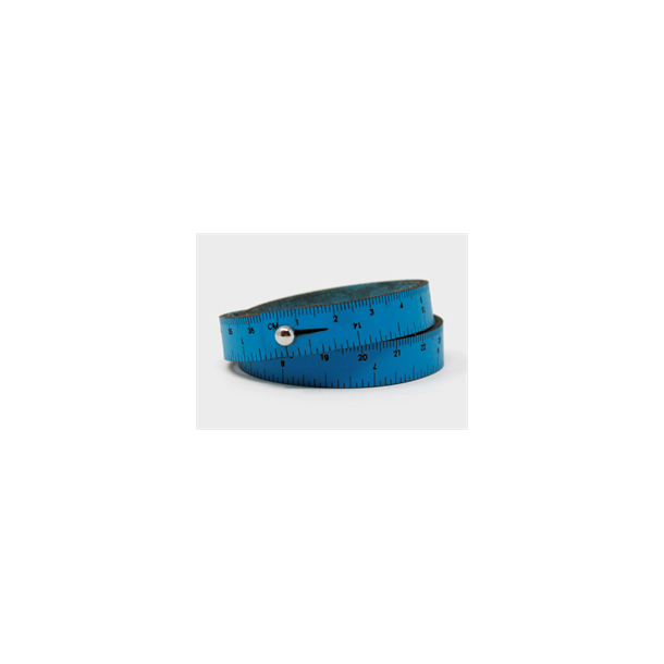 WRIST RULER - Armbnd/Mlbnd -  Blue